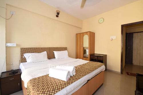 Master Bedroom | Service Apartments in Kopar Khairane, Navi Mumbai